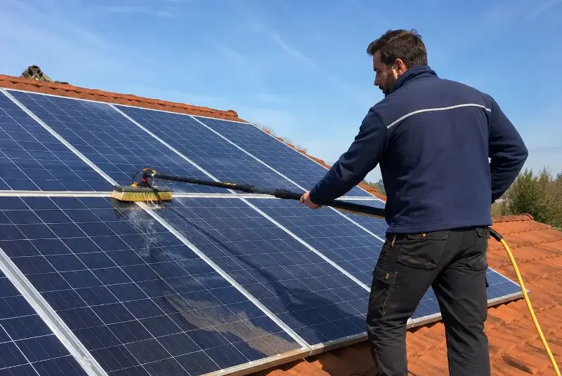 Nettoyage et entretien de panneaux solaires à la Baule-Escoublac