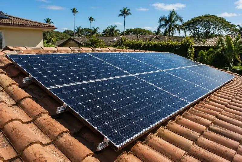 Installation de panneaux solaires à la Baule-Escoublac